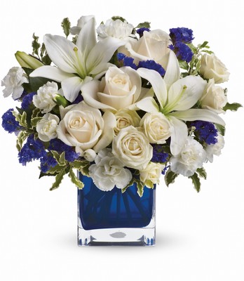 Sapphire Skies Bouquet - Louisville Flower Delivery